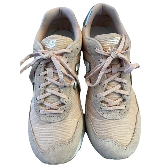 New Balance 515 Women's Pink Silver Low Top Sneaker Athletic Shoes size 9.5 - Picture 2 of 10
